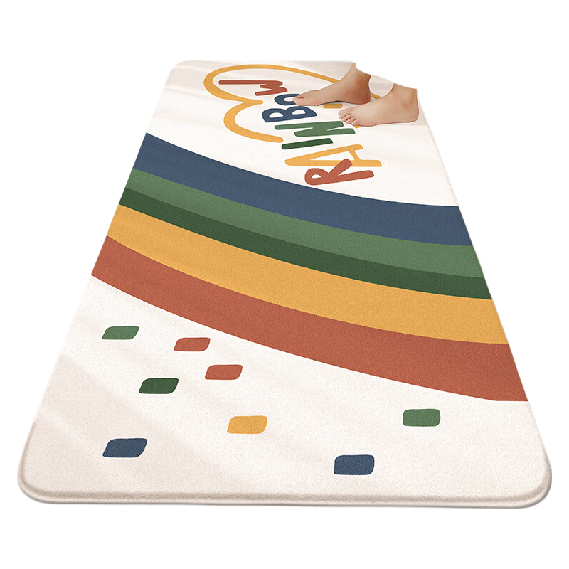 Dajiang Bedroom Bedside Rug, Master Bedroom High-End Feel End-Of Carpet, Long Strip Bedrug, 60x160cm