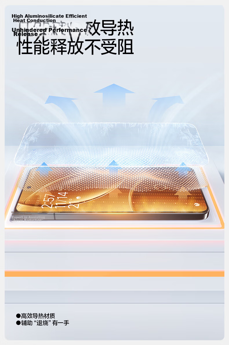 Shanmo Tempered Glass Screen Protector for Redmi K80/K80 Pro - Diamond Explosion-Proof, Ultra Smooth, Anti-Fingerprint, Drop-Resistant, High-Definition Phone Protective Film 5