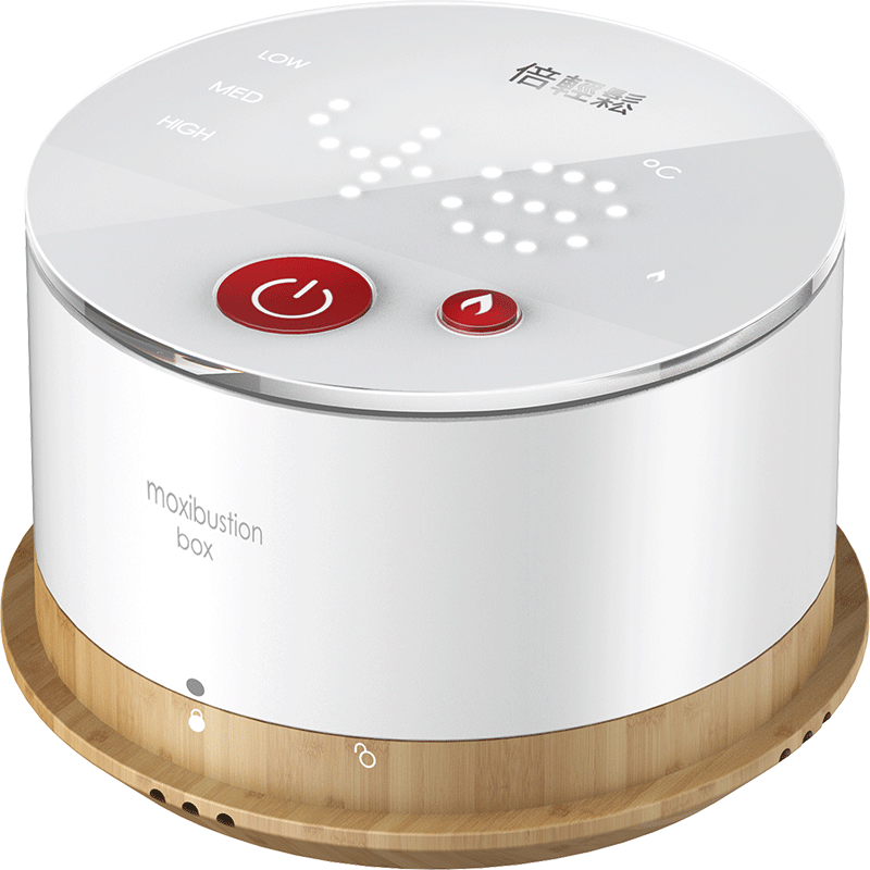 Breo Jiang Xiaozhu A2 Standard Edition Moxibustion Box Moon White Portable Smokeless Electronic Moxibustion Device Home Use Birthday Gift for Mom Parents Wife Boyfriend Girlfriend
