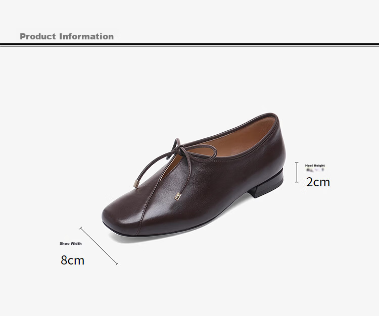Le Saunda Summer New Square Toe Slip-On British Style Sheepskin Chunky Heel Granny Flats Women 32301 Brown BRK39 2