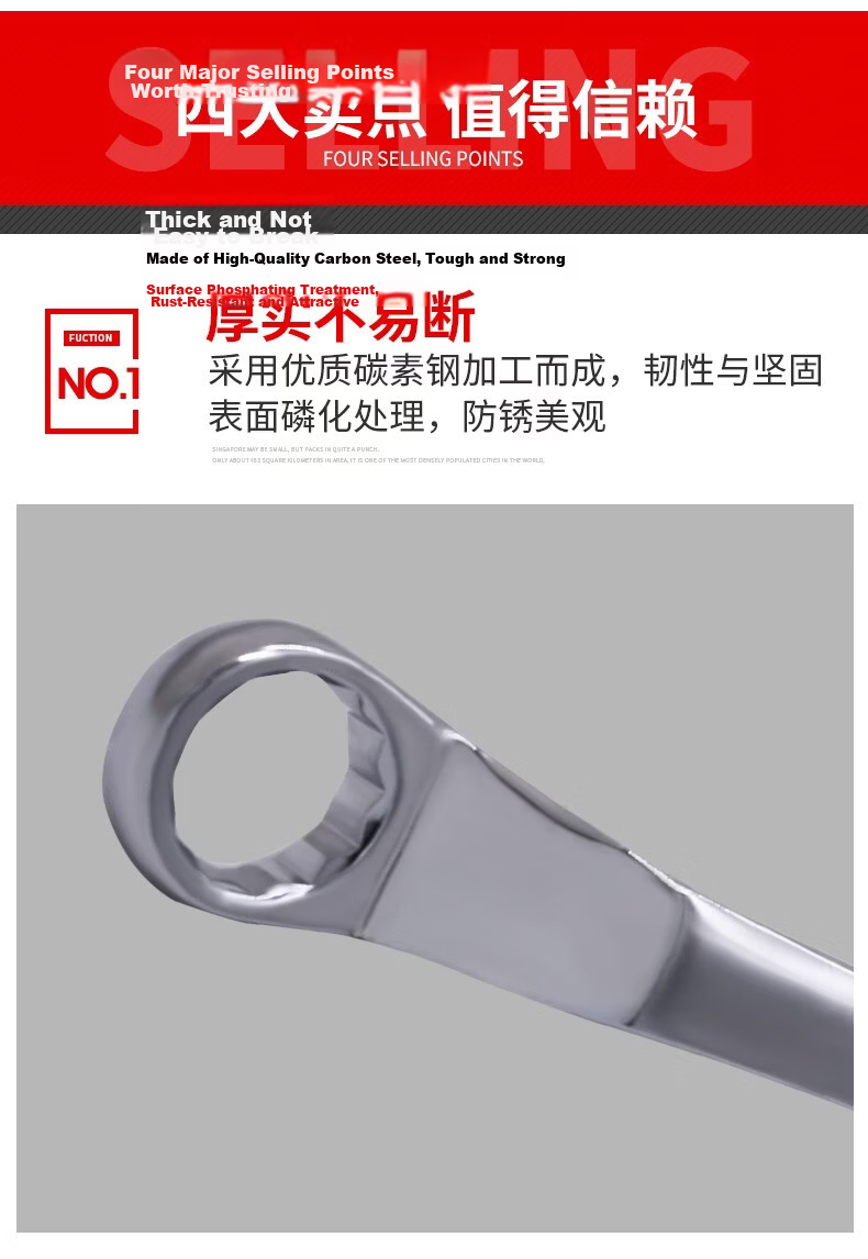 TS Plier Wrench Multifunctional Household Hardware Tool Spanner Wrench Professional Grade 50-55mm 3