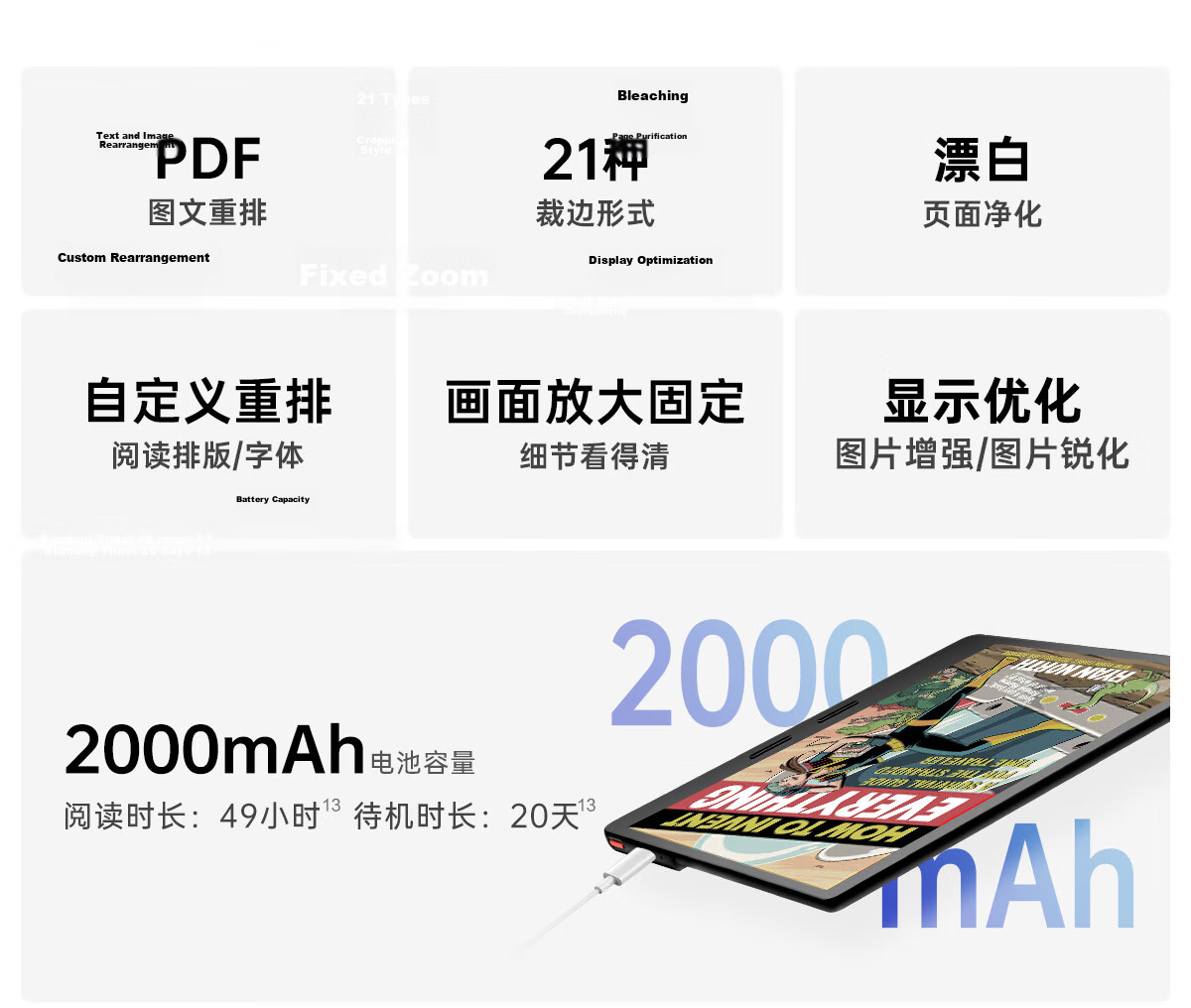 IReader Ocean 4C 7-inch Color E-Ink E-Book Reader Portable Handwriting AI Tablet Learning Notebook Office Star Black 64GB 56