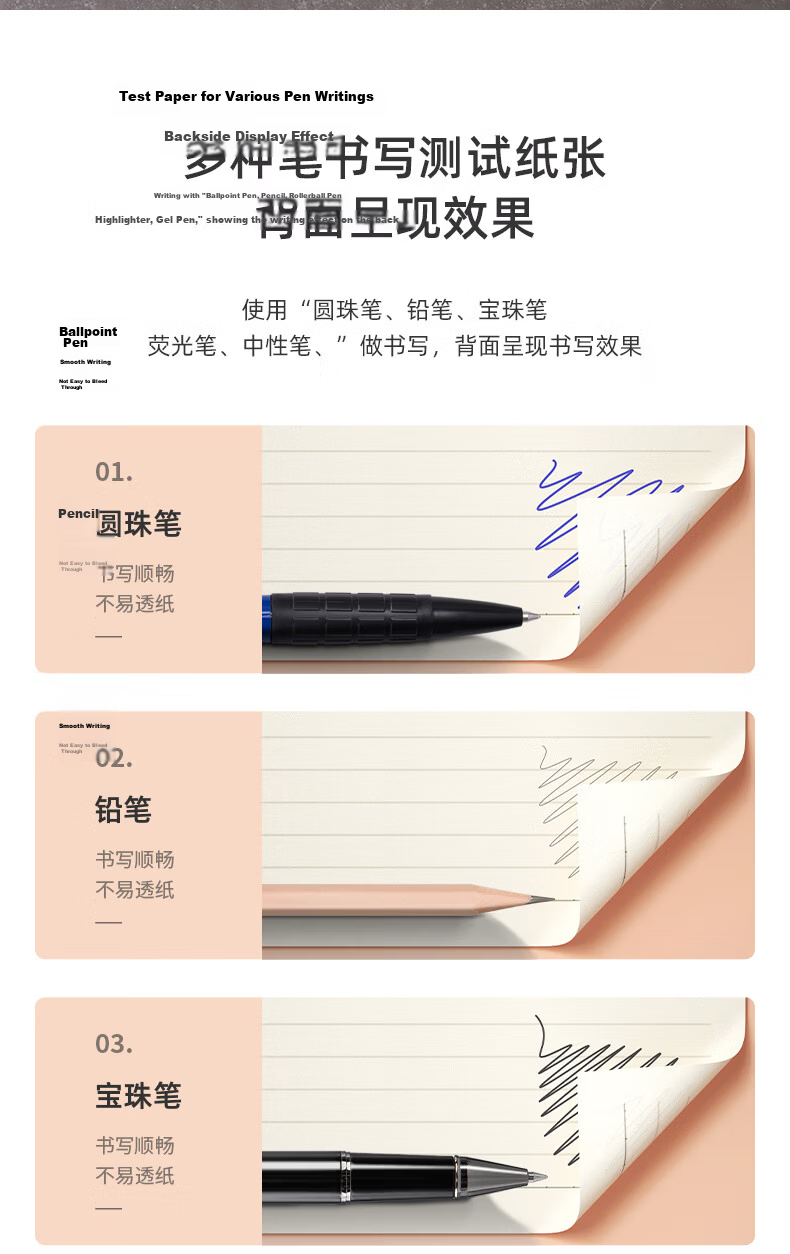 Deli A7/96 Sheets Portable Creative Mini Pocket Notebook Student Small Notepad Black 22235 12
