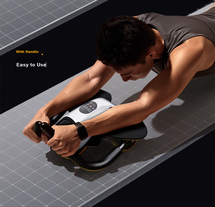 Philips Ab Wheel Automatic Rebound Elbow Support Four-Wheel 2026 New Professional Abdominal Roller Fitness Equipment 21