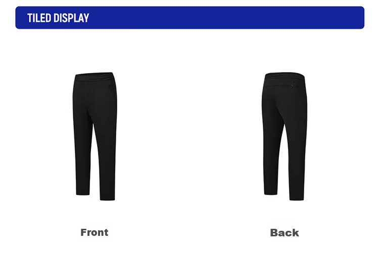FILA Men's Dynamic Knit Pants 2026 Summer New Sports Fitness Comfortable Straight-Leg Trousers 21