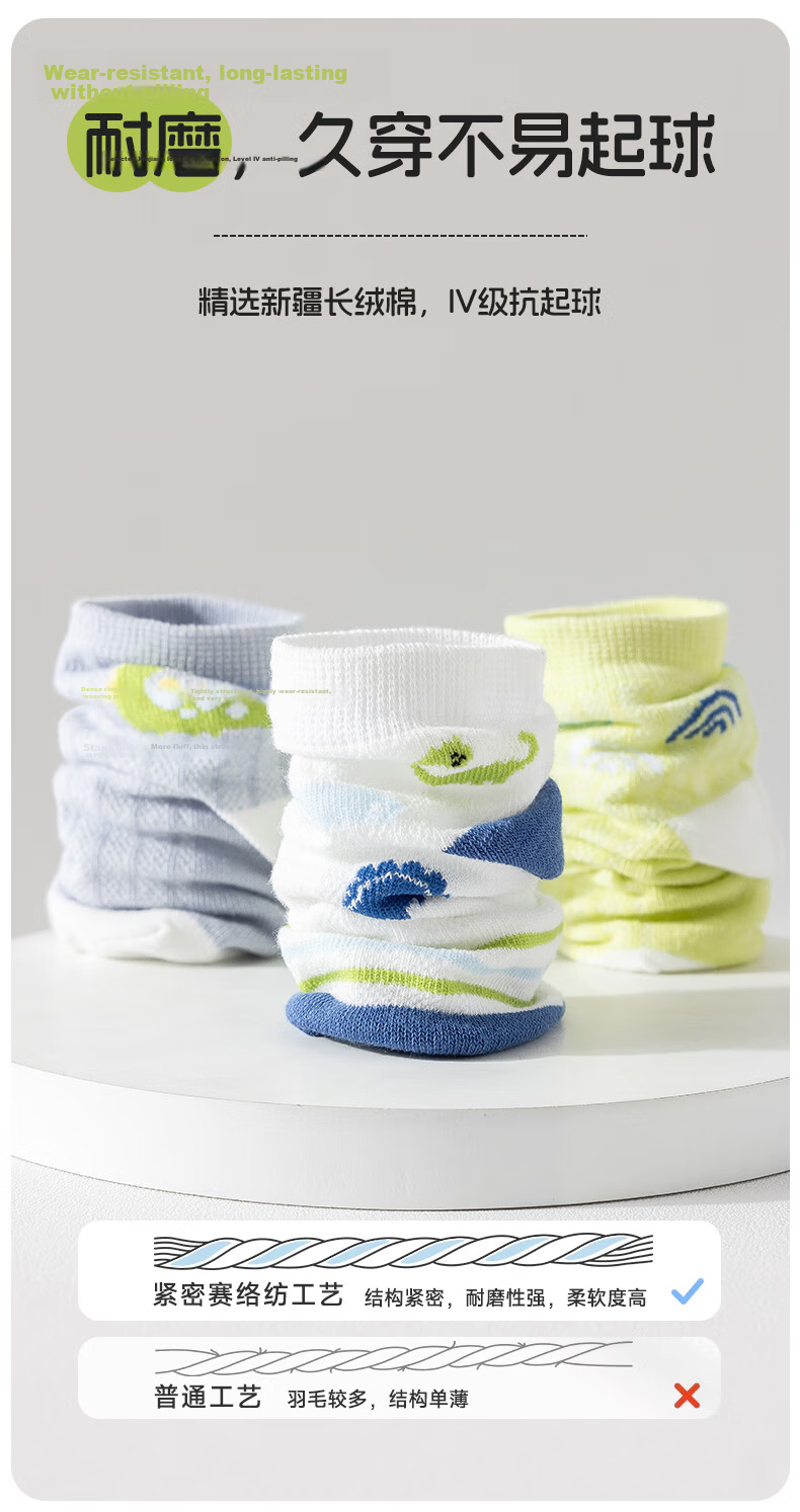 Free Style Boys' Summer Thin Breathable Sweat-Absorbing Odor-Resistant Mesh Mid-Calf Socks for Older Boys 5