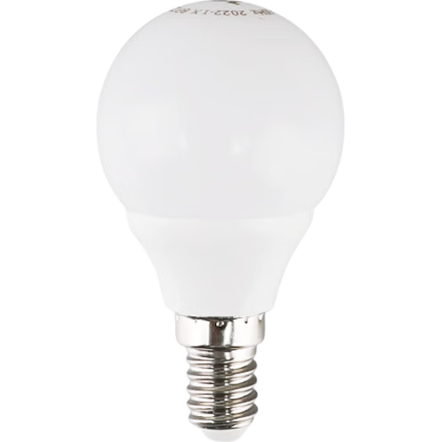 Foshan Lighting (FSL) LED Bulb Super Bright High CRI Energy-Saving E14 Small Screw Base 3W White Light 6500K