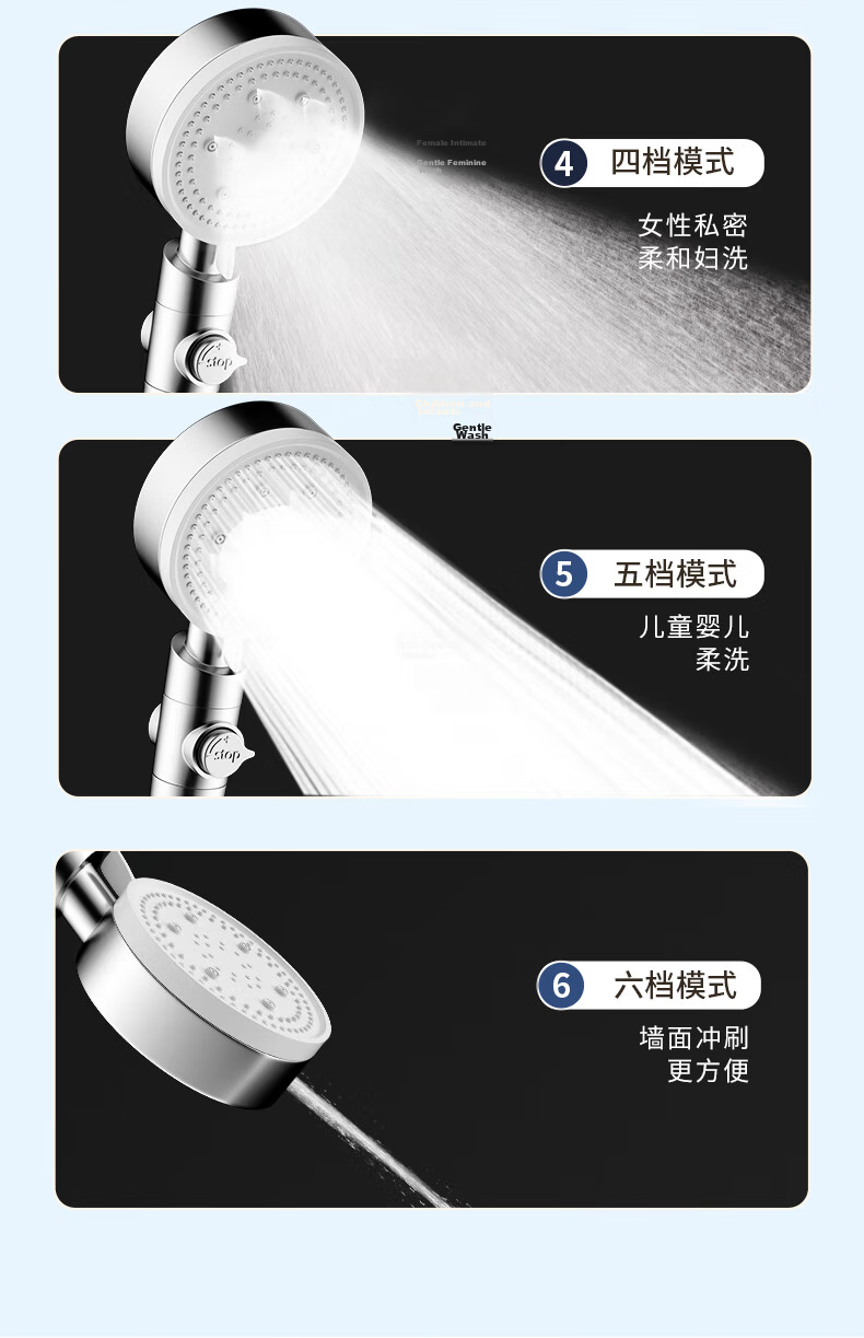 Muvi Faucet Extender, External Pressure Booster, Shower Head, Hair Washing Tool, Face Basin, Mouthwash, One-To Adapter, Flow Divider 12