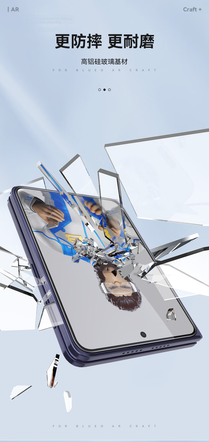 Mr. Blue Ape [Zeiss T* AR-like Anti-Reflective Magnetic Sputtering] Huawei PuraXmax Tempered Glass Screen Protector, High-Definition, Anti-Fingerprint, Dust-Free Installation Film 6