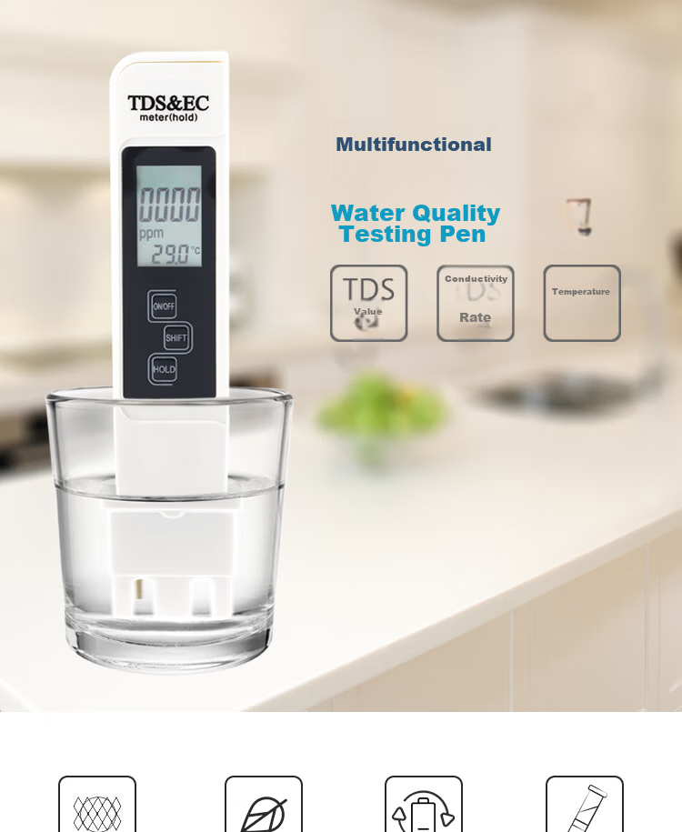 Biaokang TDS Water Quality Testing Pen, Water Test Pen, Water Testing Pen, Professional Water Quality Tester for Home And Commercial Use 1