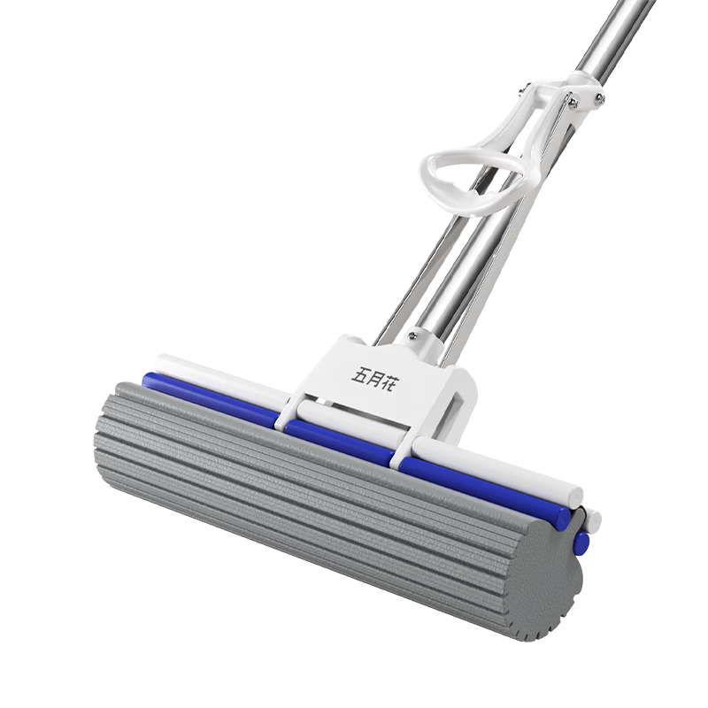 Mayflower Sponge Mop 33cm with 1 Cotton Head, Household Hands-Free Cleaning Mop, 2026 Super Absorbent Magic Mop Cloth