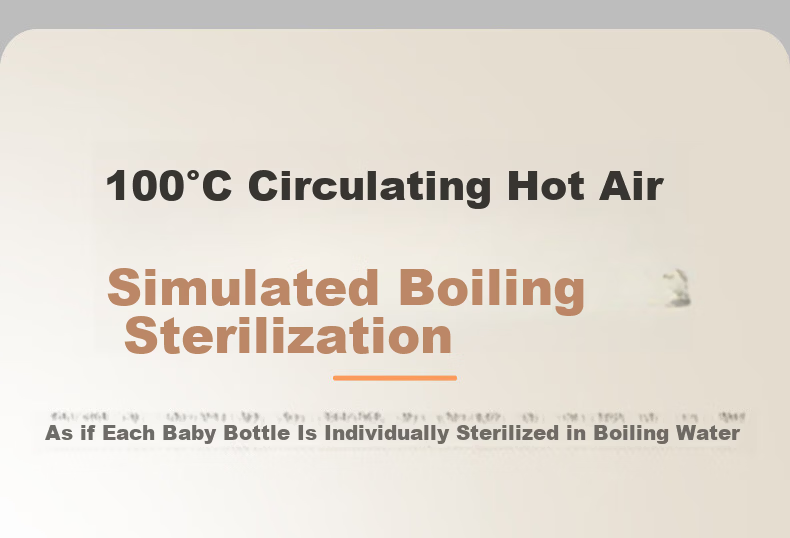 Canbo Yufeng Baby Bottle Sterilizer Cabinet Infant National Standard Two-Star AI Hot Air Bottle Sterilizer and Dryer All-in-One L9 21