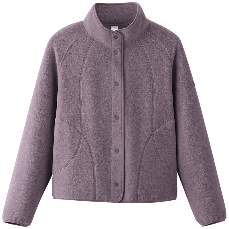 Beneunder Women's Coat Autumn Warm Soft Outdoor PM028 Smoked Brown Pink M