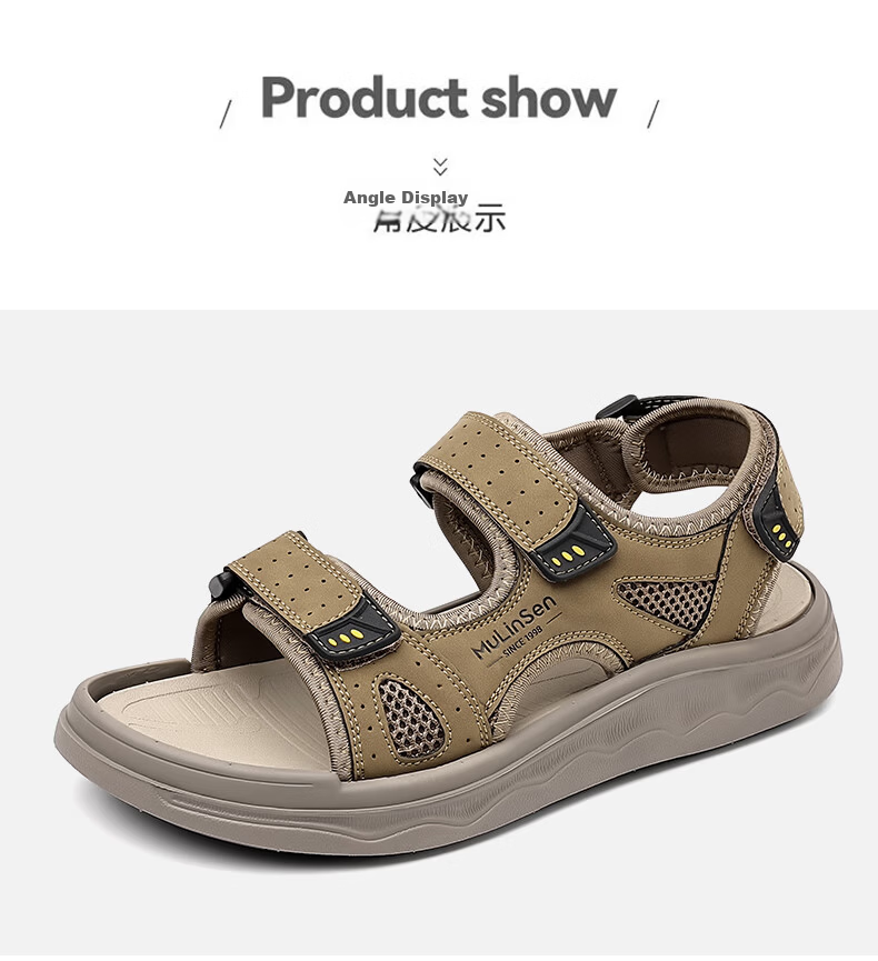 MULINSEN Men's Sports Sandals Casual Versatile Outdoor Beach Slippers L851001 19
