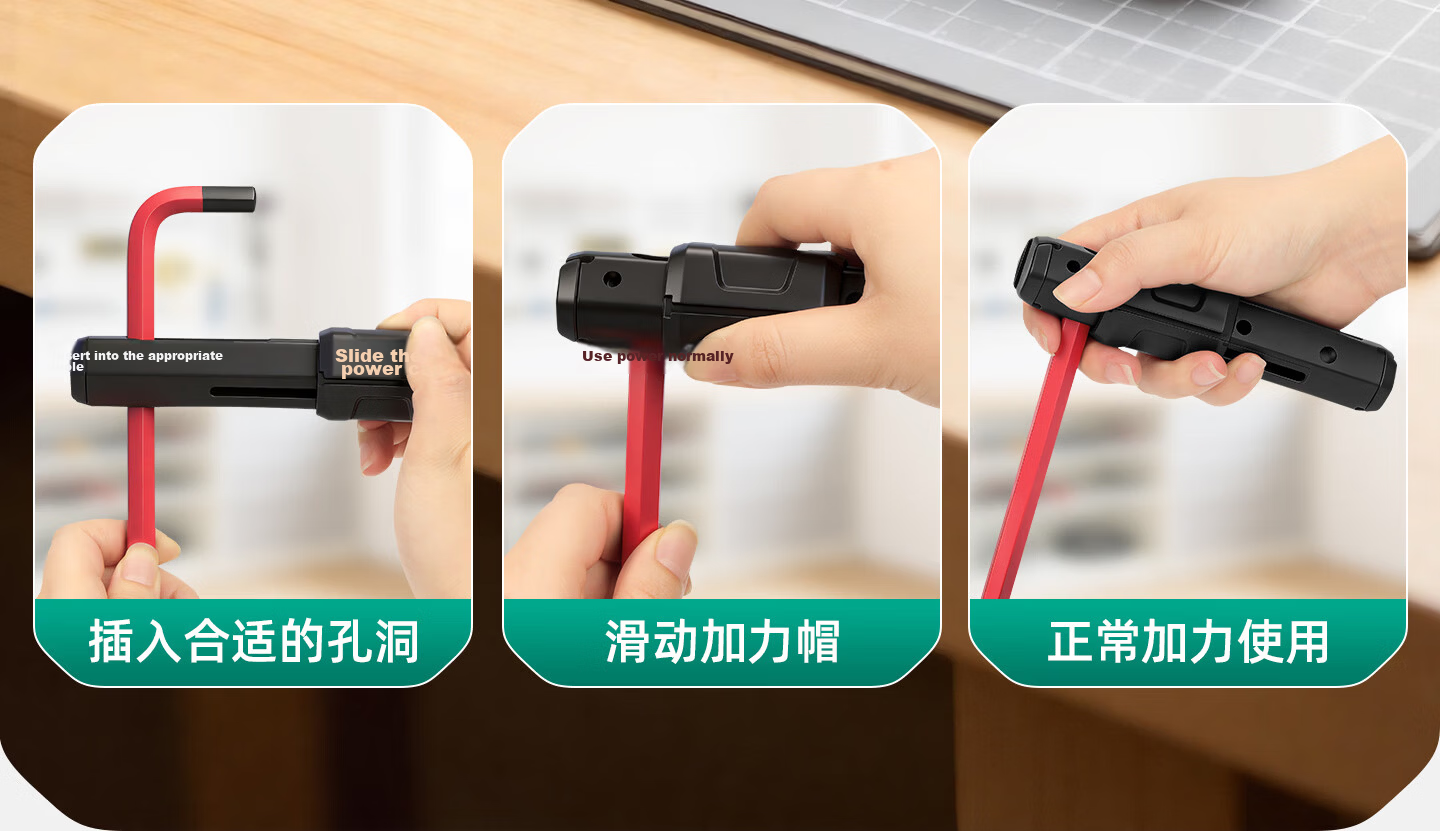 GREENER Hex Key Wrench Set Hex Screwdriver Tool Hex Key Allen Wrench Set 19