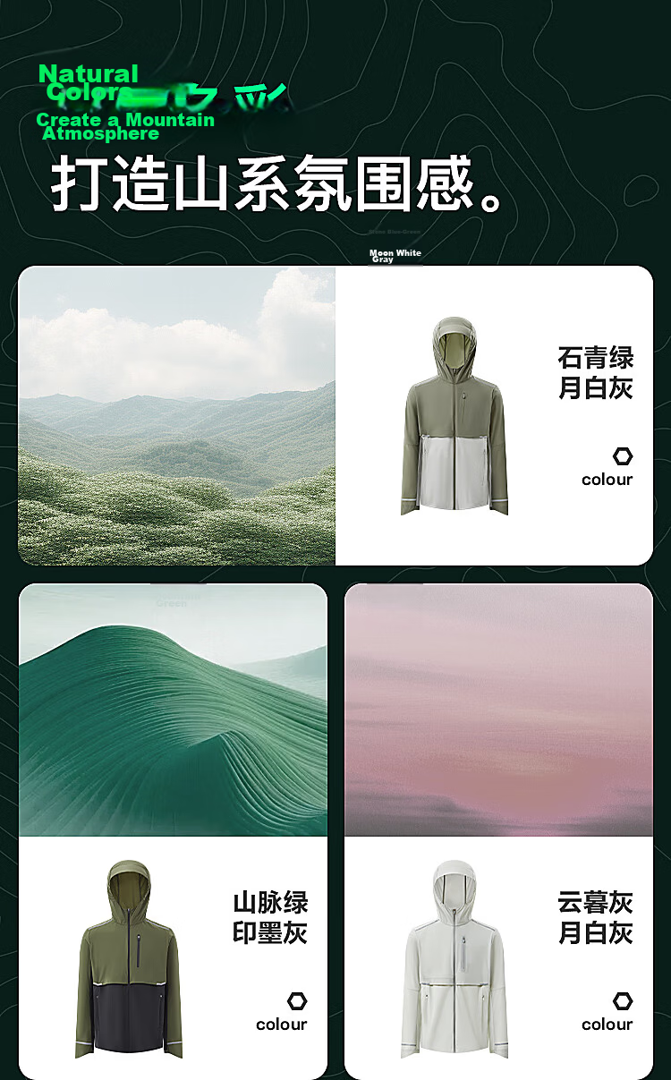 BOSIDENG Clothing, Five-Fold National Standard Sun Protection Jacket for Men And Women, Original Yarn UV-Resistant Cool Breathable Outdoor Fishing Wear Cycling Outerwear 23