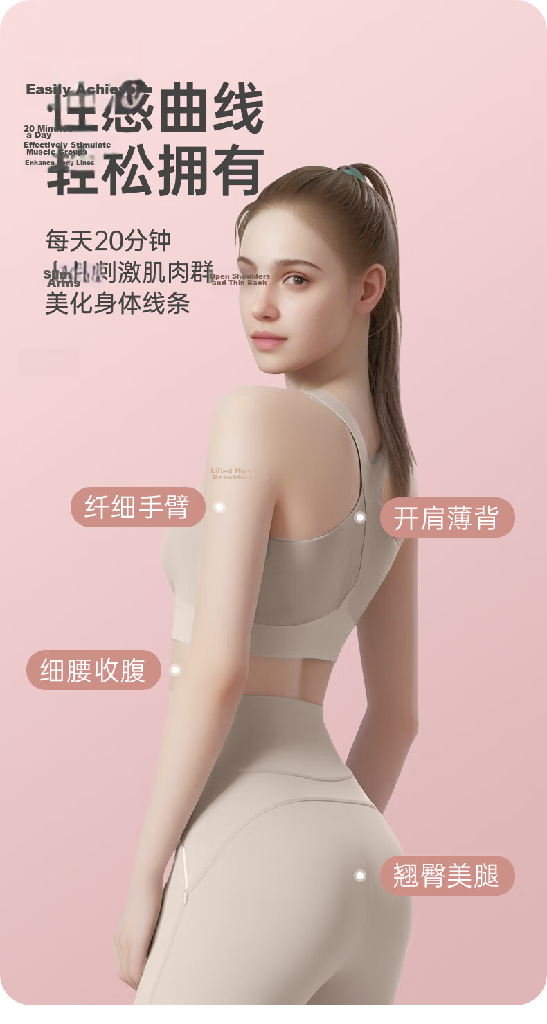 LI-NING Yoga Ball Mini Pilates Pregnancy Pelvic Floor Muscle Fitness Mini 25cm Butt Lifting Gymnastics Balance Women 2