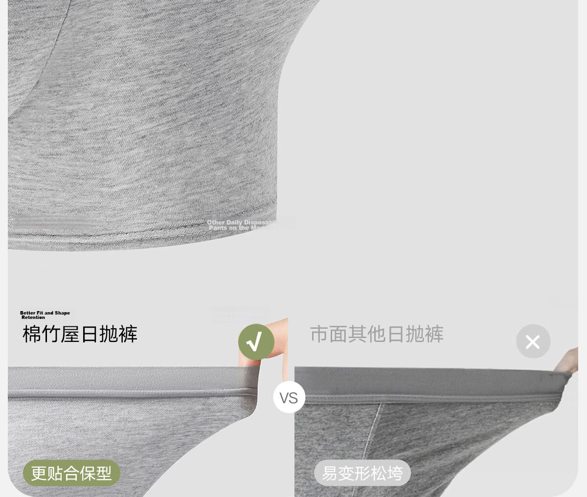 Mianzhuwu Disposable Men's Cotton Sterilized Travel Underwear Portable Individually Packaged Large Size Daily Use No-Wash Shorts 8 Pieces 10