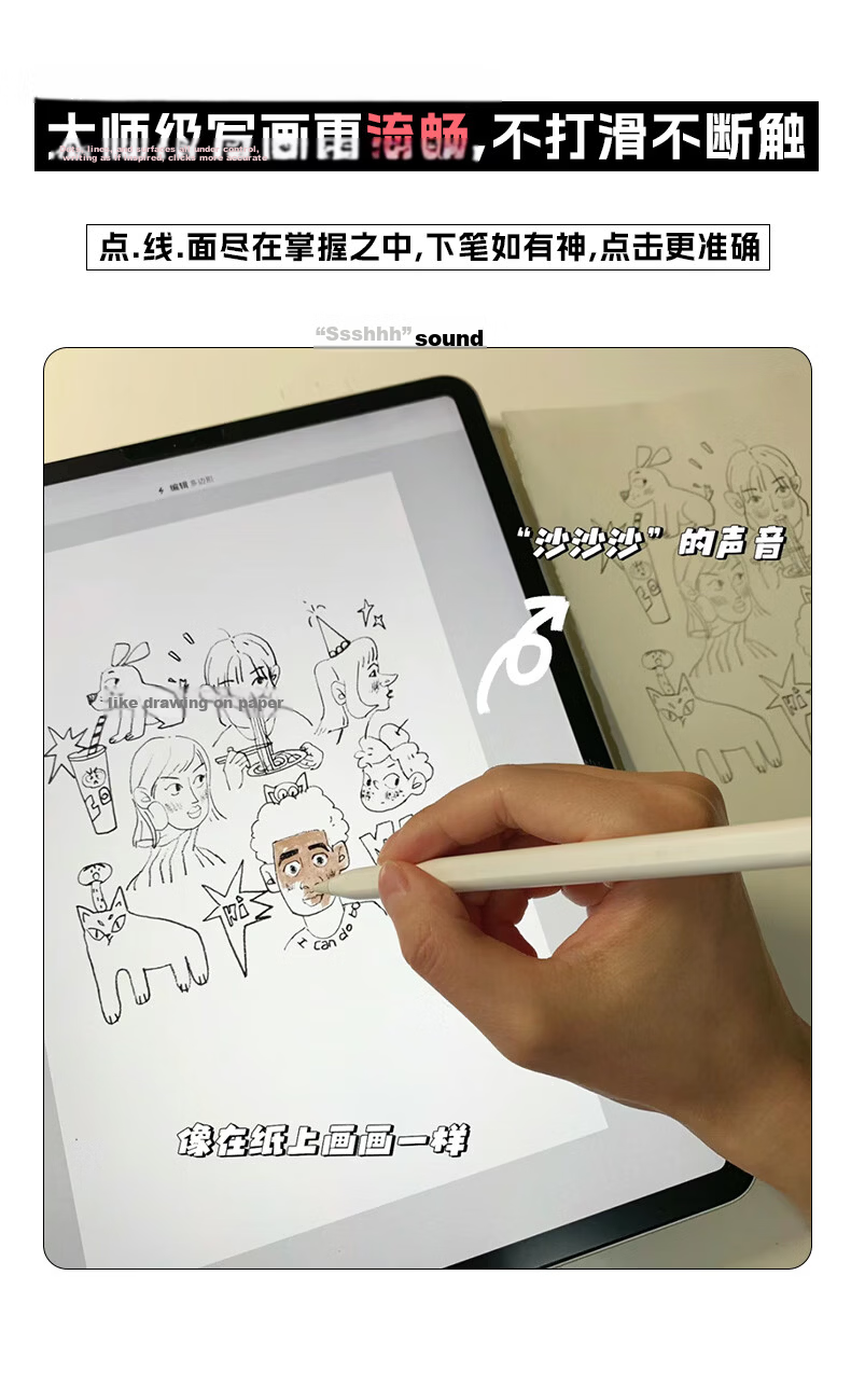 PROTESCREEN Anti-Glare Matte Screen Protector Film for Huawei MatePad Air 12-inch Tablet, Anti-Reflection, Shadow-Free, Ultra-Clear Handwriting Paper Film 11