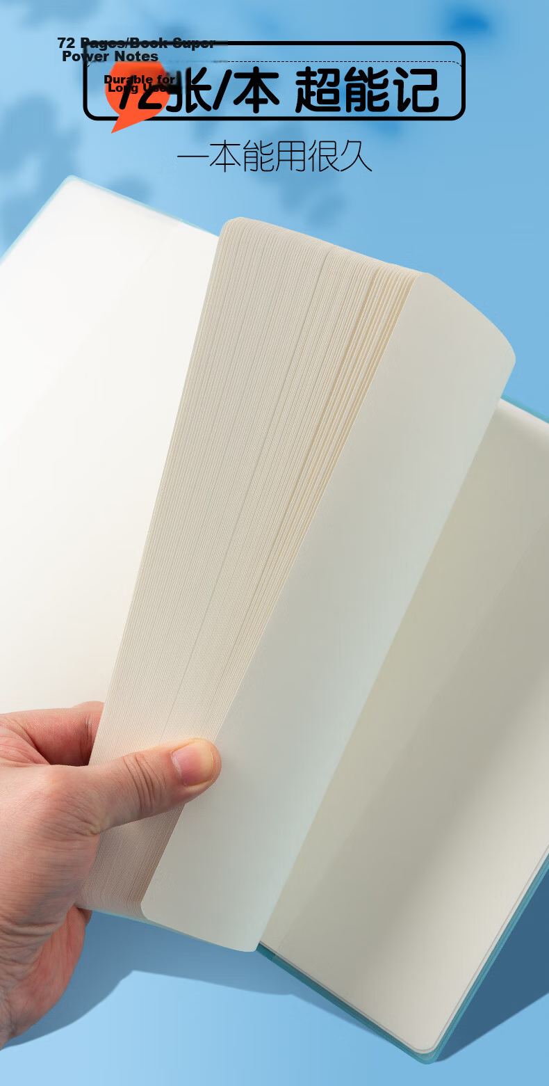 M&G Stationery B5/72 Sheets English Notebook High School Subject Exercise Book Student Mistake Notebook Vocabulary Notebook Kraft Paper Cover Notebook Original Flavor 1 Piece MPY4RK90 Exam Essential 13