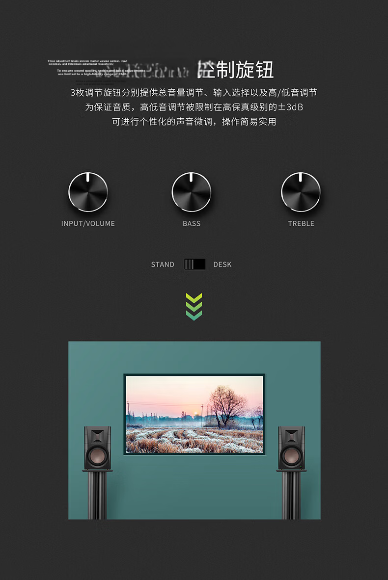 HiVi D300 Active HIFI Multimedia Wireless Bluetooth 5.0 Bookshelf Speaker for Computer TV Home Desktop with Magnetic Field Ribbon Tweeter 2