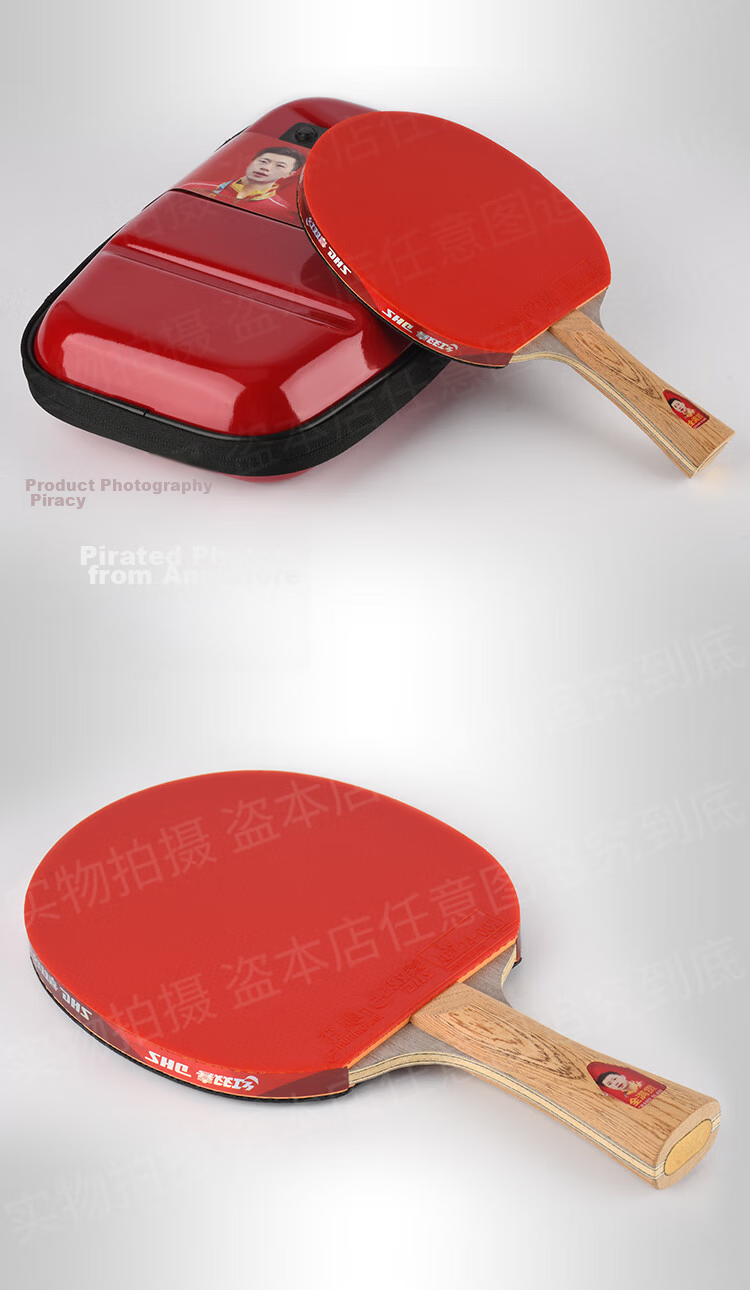 DHS Gold Medal Ma Long 03 Table Tennis Racket Training Competition Professional Star Table Tennis Paddle (Shakehand) 8