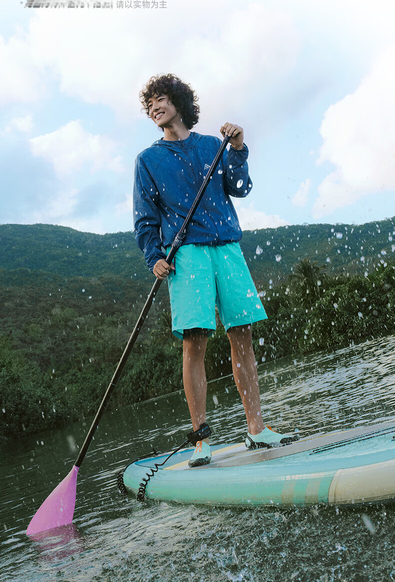 Anta [Wang Yibo Edition] Light Shell 3.0 Sun Protection Jacket | Outdoor Lightweight Ice Silk Skin Jacket Summer Hooded Coat 8