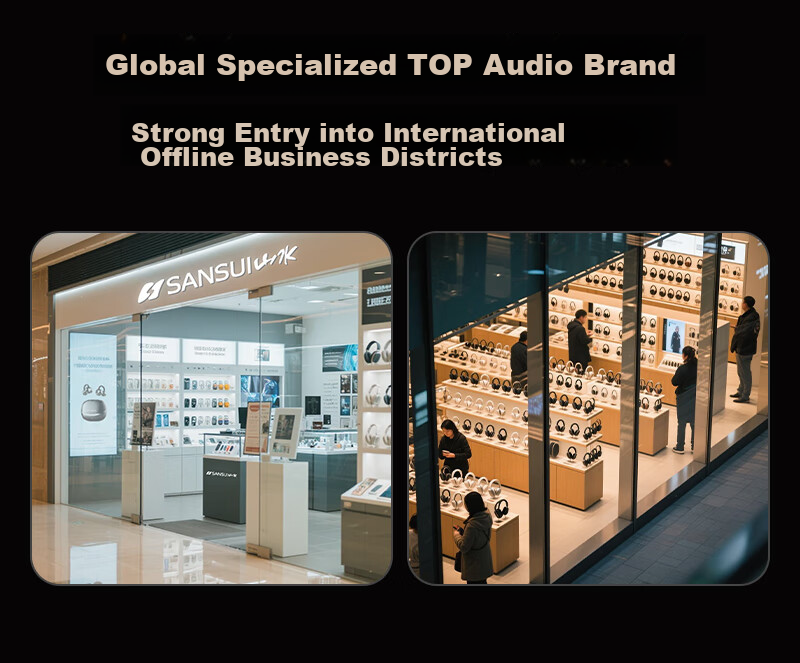 SANSUI 2026 New W133 Bluetooth Clip-On Bone Conduction Open-Ear Wireless Sports Running Gaming Noise-Cancelling Earphones for Apple - Snow White 2