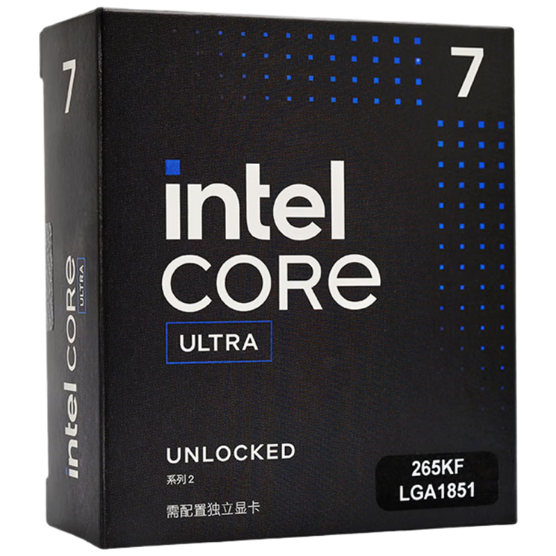 Intel Core Ultra 7 Processor 265KF Desktop 20-Core 20-Thread Boxed CPU Kit Gaming Esports Office Play Delta Operation