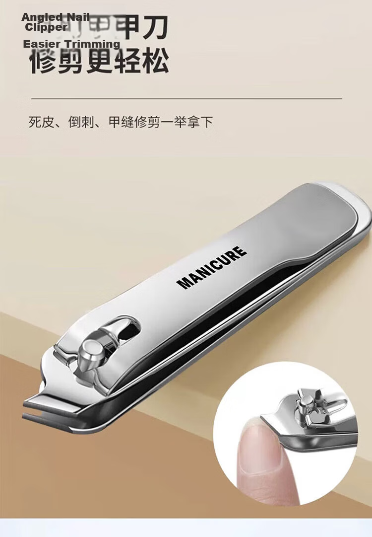 LiQing Baby Nail Clippers [4-Piece Set] Newborn Infant Toddler Nail Trimmer Anti-Pinch Nail Clippers 10