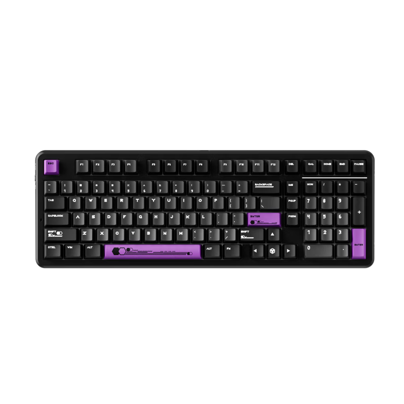 EWEADN X98 Custom Mechanical Keyboard, Dual 8K Wired/wireless/Bluetooth Triple-Mode, Gaming Gasket Structure, Full-Key Hot-Swappable, for Gaming, Office, Computer, Laptop, Universal Peripheral