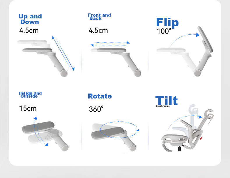 SIHOO B300Pro Ergonomic Chair Gaming Chair Office Chair Computer Chair Biomechanical Seat with 4D Lumbar Support And 6D Armrests 19