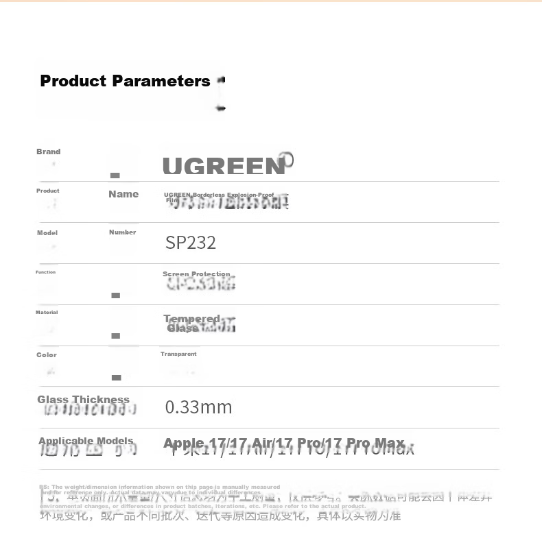 UGREEN [No Black Border, No Screen Obstruction] Tempered Glass Screen Protector for iPhone 16 Plus, Compatible with iPhone 15 Plus, Borderless HD Anti-Fingerprint, Drop-Proof, Explosion-Proof Protecti 30