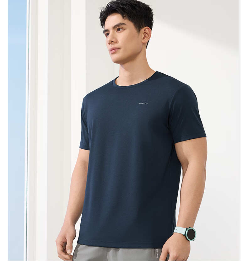 361° Men's Short-Sleeve T-Shirt, Summer Quick-Dry Sports Running Loose-Fit Fitness Casual Men's Tee Clothing 652524113H-2 53