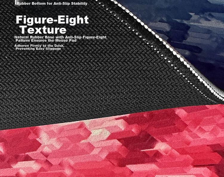 AOC GP500JM/93 Jian 99 FPS Smooth Microfiber Woven Gaming Mouse Pad 490x420x5mm Thickened Edge-Bound 7