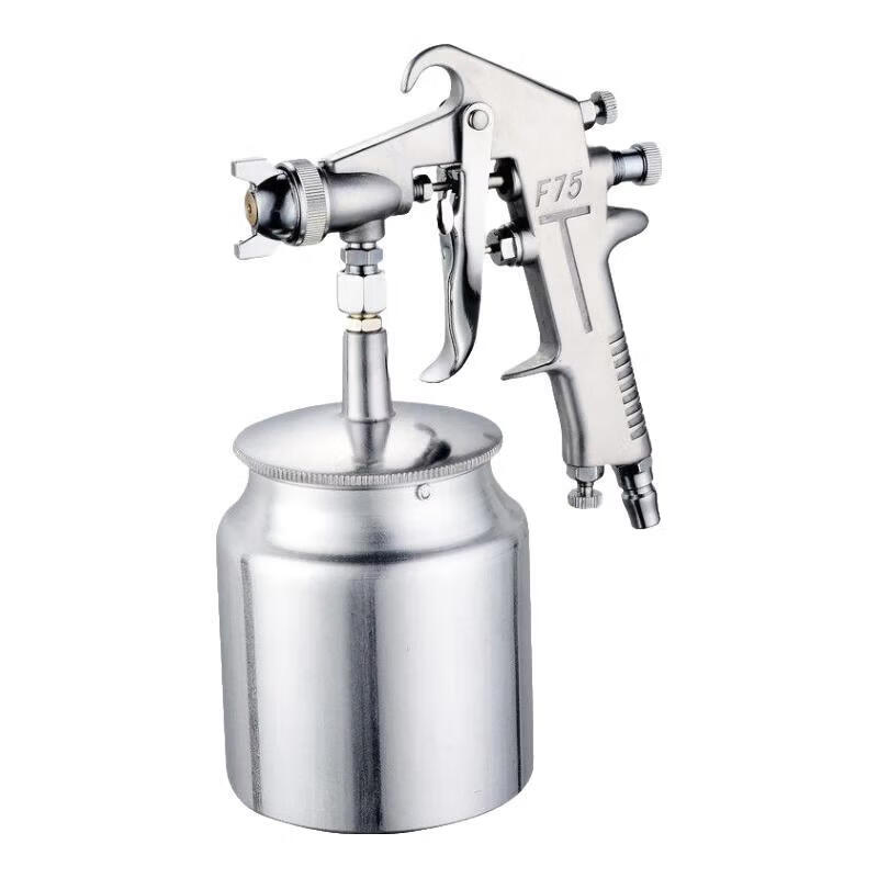 Junwen Spray Gun Pneumatic Paint Sprayer Automotive Coating Glue Spray Can 1.5/F75-750ml Lower Cup