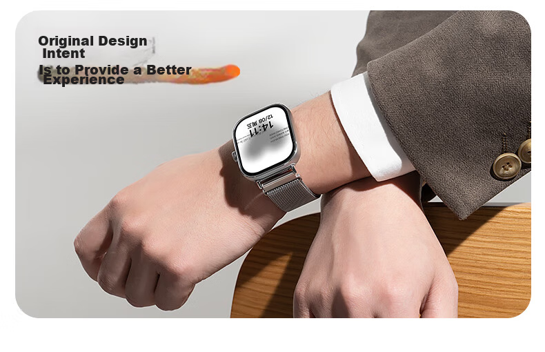 CHENSONG Milanese Metal Magnetic Strap for Redmi Watch 6/5/4, Universal Silver Wristband for Men 5