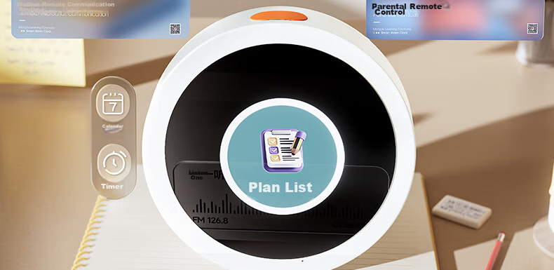 Mingxiaotang AI Time Treasure Robot Smart Alarm Clock Intelligent Dialogue Synchronized Textbook Primary and Middle School Birthday Gift 6