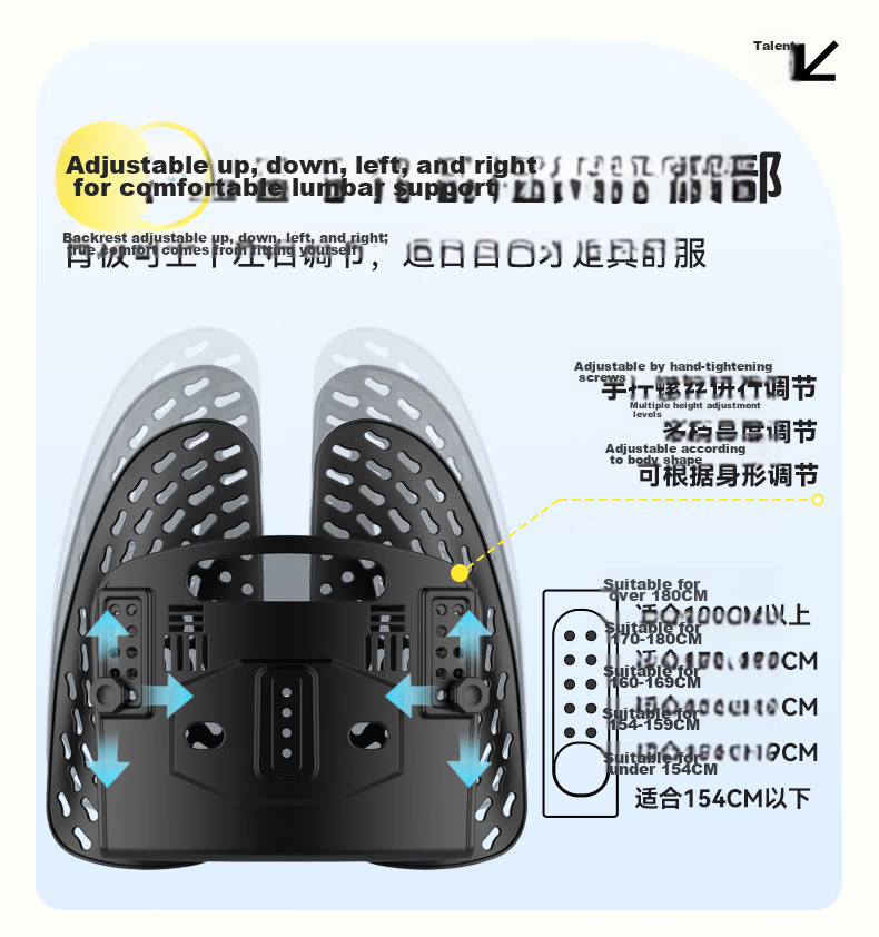 Zhiguozhe Ergonomic Lumbar Support Cushion Backrest Pillow for Prolonged Sitting Office Chair and Car Seat Support 13
