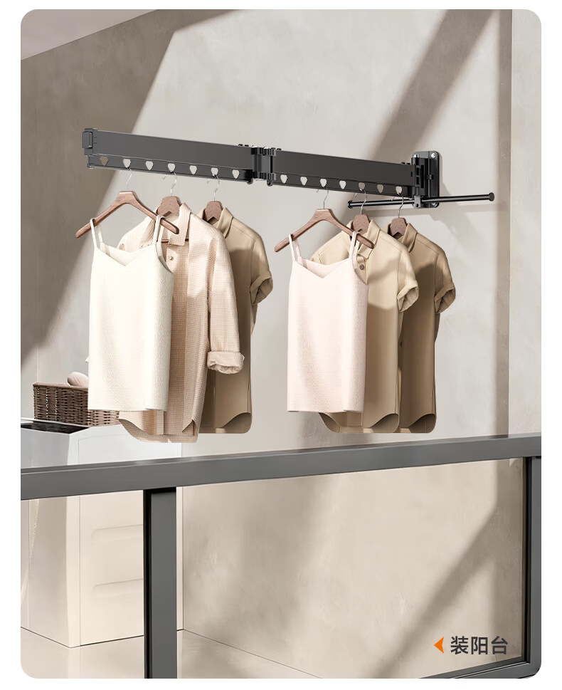 MYMOODHOUSE Octopus Folding Clothes Drying Rack Floor-Standing Balcony Indoor Garment Hanger Tool 13