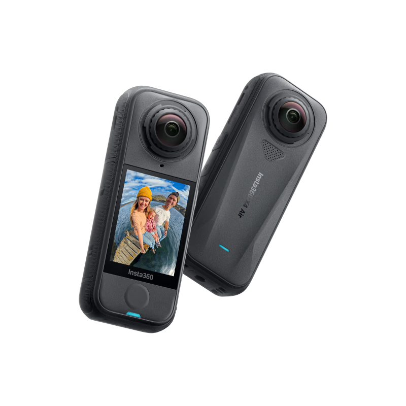 Insta360 X4 Air 8K Panorama Sports Camera Lightweight Portable HD Stabilized Handheld Pocket Camera Standard Package Graphite Black