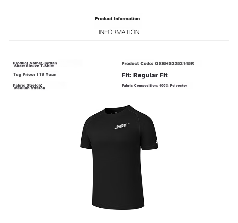 Jordan Feiying PB Short Sleeve Men's T-Shirt 2026 Summer New Marathon Running Moisture-Wicking Quick-Dry Men's Sports Top 22