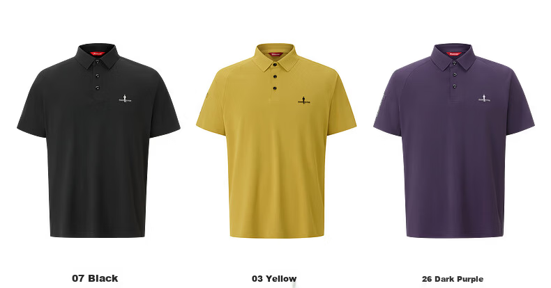 Biyinlefen [Eco-friendly T] 2026 Spring Summer New Men's Casual Outdoor Commuting Sun Protection Quick-Dry Sweat-Resistant Short Sleeve Polo Shirt 11