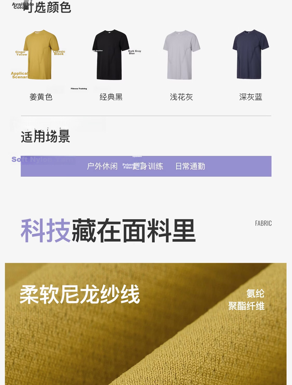 Keep New Quick-Dry Men's Sports Short Sleeve T-Shirt Summer Fitness Moisture-Wicking Breathable Running Shirt 0721 5