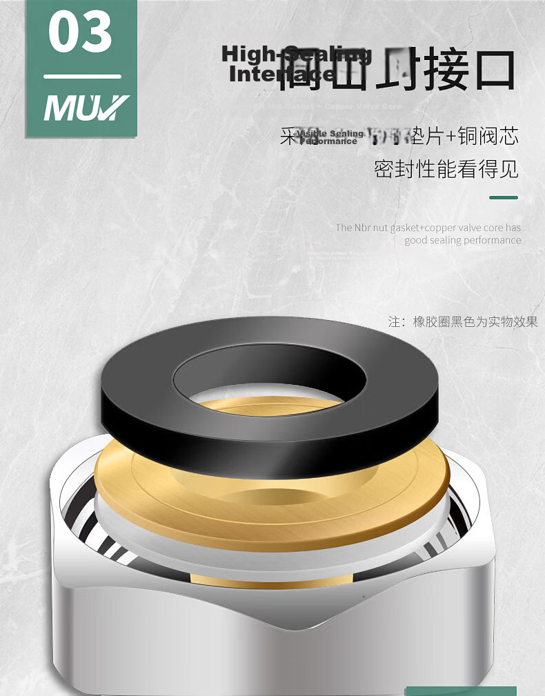 Muvi Electric Water Heater Pre-Filter Washable Toilet Washing Machine Shower Head Tap Water Inlet Anti-Scale Device 4