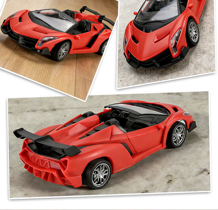 Enbei Family Alloy Mini Remote Control Excavator Children's Toy Electric Engineering RC Model Car Boys Children's Day Gift 4