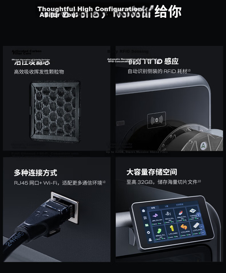 Creality K2 Pro 3D Printer Large Size FDM Desktop High Precision High Speed AI Monitoring Active Chamber Temperature Control 37