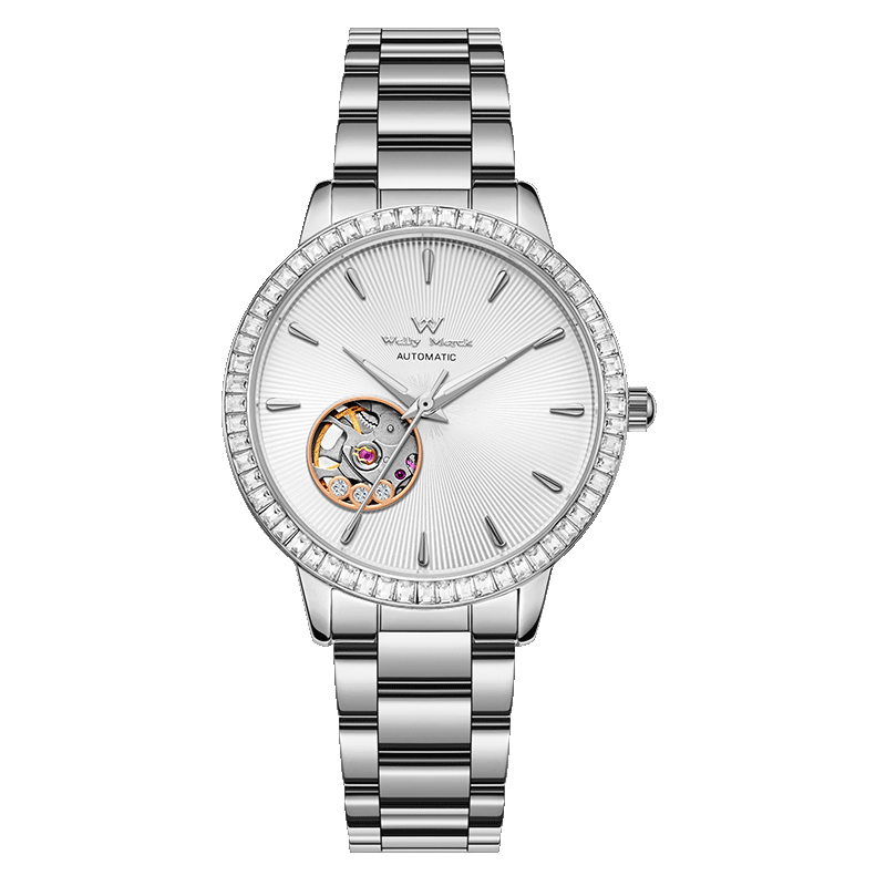 Welly Merck Swiss Watch Lightweight Luxury Minimalist Mechanical Waterproof Women's Watch Birthday Gift
