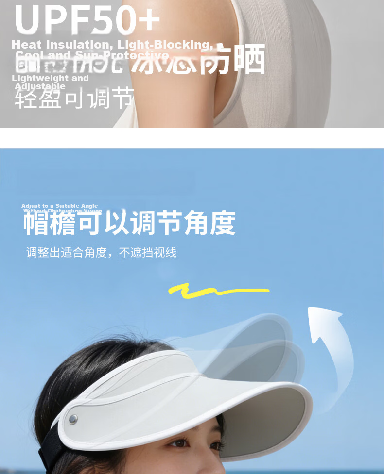 Langsha Sun Protection Hat Unisex Summer UV Protection Outdoor Wide Brim Hat for Hiking Cycling 16