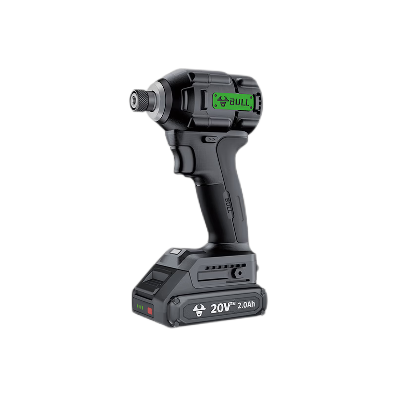 BULL Lithium Brushless Electric Impact Screwdriver Dual Battery 2.0Ah Cordless Multifunctional Screwdriver GBS215(2.0S)